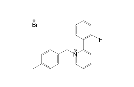N-(4-METHYLBENZYL)-2-(2-FLUOROPHENYL)-PYRIDIUM-BROMIDE