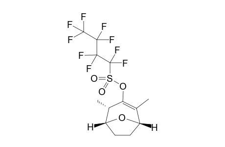 (1R,2S,5S)-2,4-Dimethyl-8-oxabicyclo[3.2.1]oct-2-en-3-yl Nonaflate