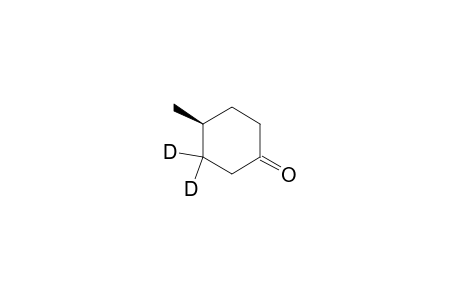 (4S)-3,3-Dideuterio-4-methylcyclohexanone
