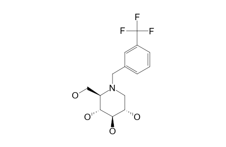 N-[META-(TRIFLUOROMETHYL)-BENZYL]-1,5-DIDEOXY-1,5-IMINO-D-GLUCITOL
