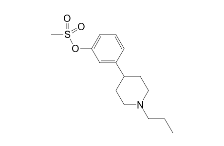 Methanesulfonic acid 3-(1-propyl-piperidin-4-yl)-phenyl ester