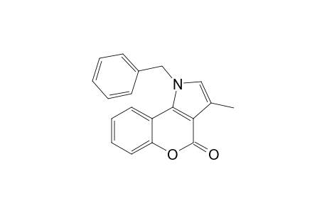 1-Benzyl-3-methyl-[1]benzopyrano[4,3-b]pyrrol-4(1H)-one