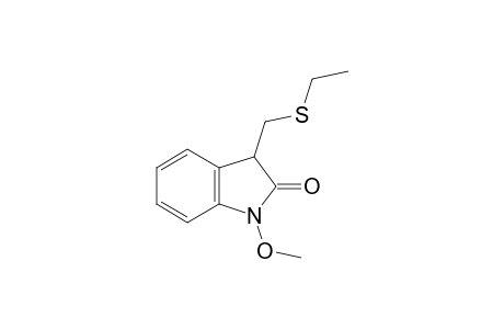 1-Methoxy-2-[(ethylsulfanyl)methyl]-indol-2-one