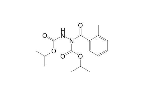 Diisopropyl 1-(2-methylbenzoyl)hydrazine-1,2-dicarboxylate