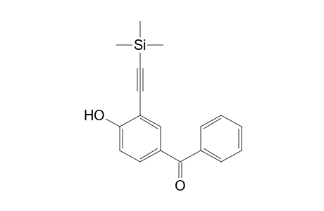 [4-hydroxy-3-(2-trimethylsilylethynyl)phenyl]-phenyl-methanone