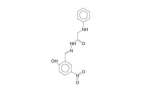 N'-(2-hydroxy-5-nitrobenzylidene)-2-phenylaminoacethydrazide