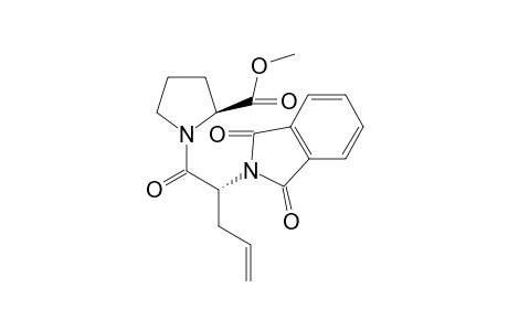(S/R)-2-Phthaloylamidopent-4-enoic acid [(2S)-methoxycarbonylpyrrolidinyl]amide