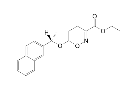 3-Ethoxycarbonyl-6-[(S)-1-(2-naphthyl)ethoxy]-3-phenyl-5,6-dihydro-4H-1,2-oxazine
