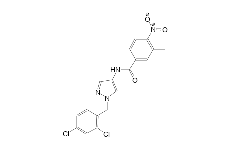 N-[1-(2,4-dichlorobenzyl)-1H-pyrazol-4-yl]-3-methyl-4-nitrobenzamide