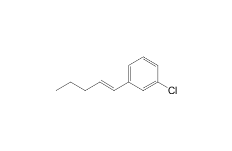 (E)-1-(3-Chlorophenyl)-1-pentene