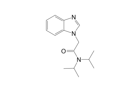 1H-1,3-Benzimidazole-1-acetamide, N,N-bis(1-methylethyl)-
