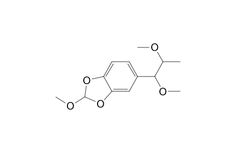 2-Methoxy-5-(1,2-dimethoxypropyl)-2H-benzo[d]dioxole