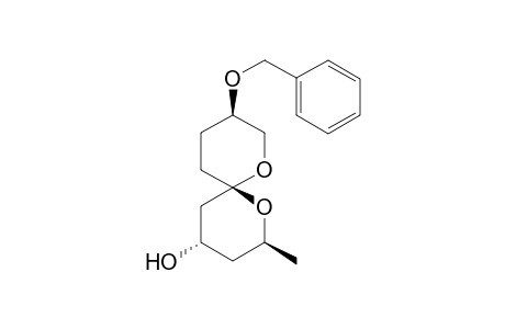 (2S,4S,6R,9R)-9-Benzyloxy-2-methyl-1,7-dioxaspiro[5.5]undecan-4-ol