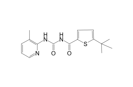 1-(5-tert-Butyl-thiophene-2-carbonyl)-3-(3-methyl-pyridin-2-yl)-urea
