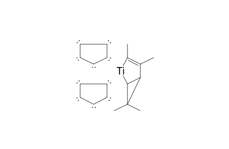2-Titanabicyclo[3.1.0]hept-3-ene, 3,4,6,6-tetramethyl-bis(.eta.-5-cyclopentadienyl)-
