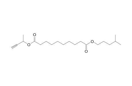 Sebacic acid, but-3-yn-2-yl isohexyl ester