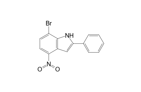 7-Bromo-2-phenyl-4-nitroindole