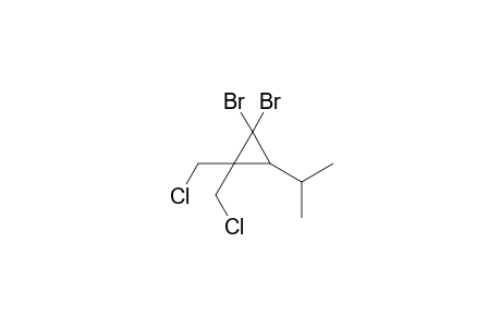 1,1-Dibromo-2,2-bis(chloromethyl)-3-isopropylcyclopropane