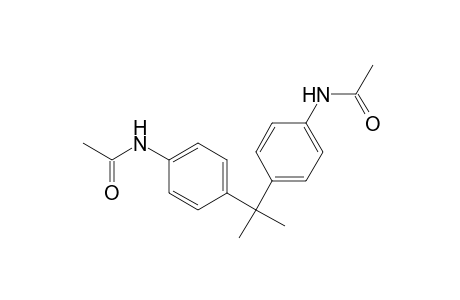 N-[4-[1-(4-acetamidophenyl)-1-methyl-ethyl]phenyl]acetamide