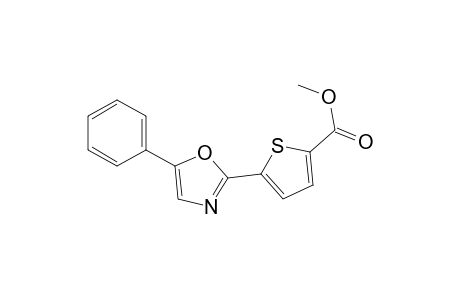 5-(5-phenyl-2-oxazolyl)-2-thiophenecarboxylic acid methyl ester