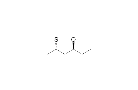 Anti-(2S,4S)-2-mercapto-4-hexanol