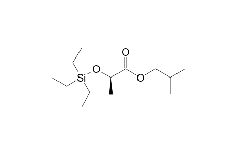 isobutyl (2R)-2-(triethylsilyloxy)propionate