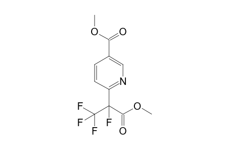 6-(1,2,2,2-Tetrafluoro-1-methoxycarbonyl-ethyl)-nicotinic acid methyl ester