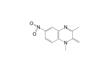 1,2-dihydro-1,3-dimethyl-2-methylene-6-nitroquinoxaline