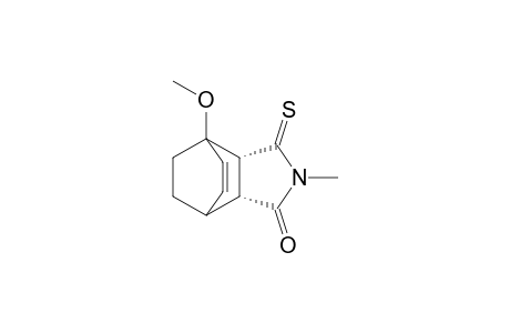 N-Methyl-7-methoxy-4,7-(vinylene)-1-thioxoperhydroisoindol-3-one