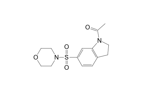 1-[6-(Morpholine-4-sulfonyl)-2,3-dihydro-indol-1-yl]-ethanone