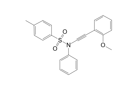 N-(2-Methoxyphenyl)ethynyl-N-phenyl tosylamide