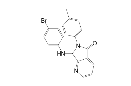 5H-pyrrolo[3,4-b]pyridin-5-one, 7-[(4-bromo-3-methylphenyl)amino]-6,7-dihydro-6-(4-methylphenyl)-