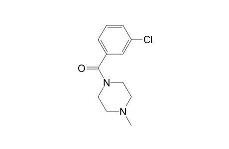 1-(3-Chlorobenzoyl)-4-methylpiperazine
