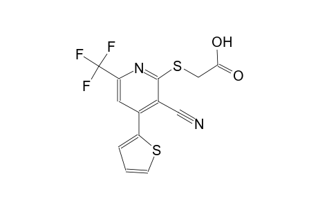 (3-Cyano-4-thiophen-2-yl-6-trifluoromethyl-pyridin-2-ylsulfanyl)-acetic acid
