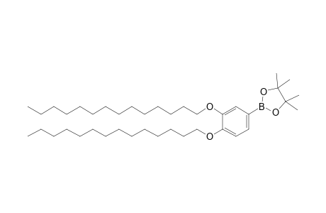 2-[3,4-Bis(tetradecyloxy)phenyl]-4,4,5,5-tetramethyl-1,3,2-dioxaborolane
