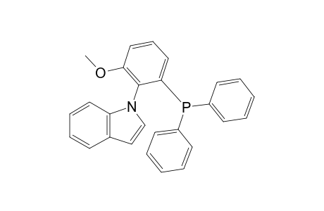 ()-N-(2'-diphenylphosphino-6'-methoxyphenyl)indole