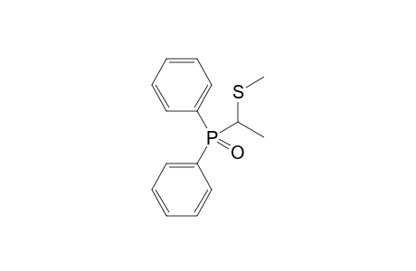 Phosphine oxide, [1-(methylthio)ethyl]diphenyl-