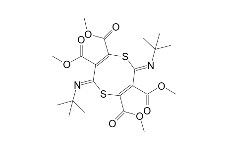 Tetramethyl 2,6-Bis(tert-butylimino)-2H,6H-1,5-dithiocine-3,4,7,8-tetracarboxylate