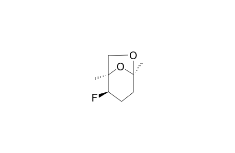 (1R,2R,5R)-1,5-DIMETHYL-2-FLUORO-6,8-DIOXABICYCLO-[3.2.1]-OCTANE