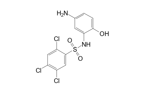 Benzenesulfonamide, N-(5-amino-2-hydroxyphenyl)-2,4,5-trichloro-