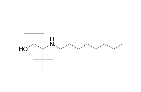 2,2,5,5-Tetramethyl-4-(1-octylamino)-3-hexanol