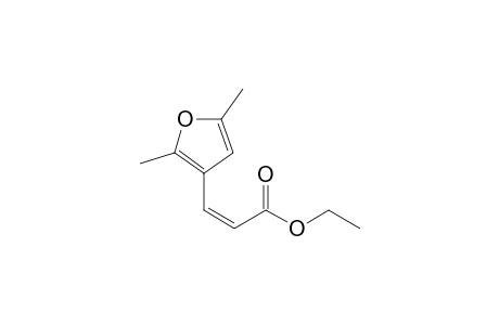 Ethyl (2Z)-3-(2,5-dimethylfur-3-yl)acrylate