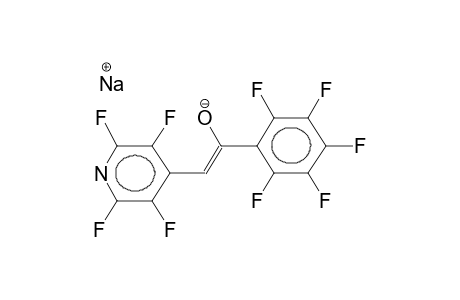 (4-TETRAFLUOROPYRIDYLMETHYL)PENTAFLUOROPHENYLKETONE, SODIUM SALT