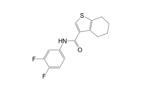 N-(3,4-difluorophenyl)-4,5,6,7-tetrahydro-1-benzothiophene-3-carboxamide