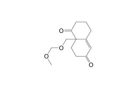 1,6(2H,7H)-Naphthalenedione, 3,4,8,8a-tetrahydro-8a-[(methoxymethoxy)methyl]-
