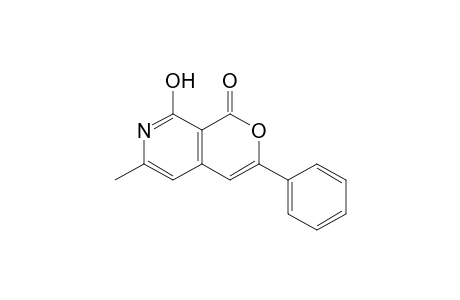 8-Hydroxy-6-methyl-3-phenyl-1H-pyrano[3,4-c]pyridine-1-one