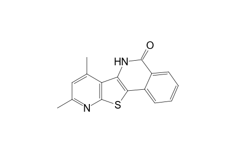 Pyrido[2,3-b]isoquinolino[3,4-d]furan-5(6H)-one, 7,9-dimethyl-