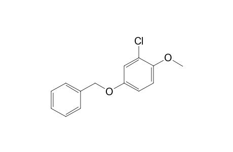 Benzene, 4-(benzyloxy)-2-chloro-1-methoxy-