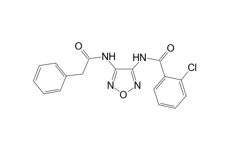 2-Chloro-N-{4-[(phenylacetyl)amino]-1,2,5-oxadiazol-3-yl}benzamide
