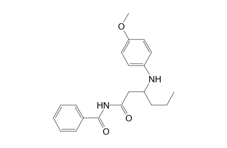 N-[3-(4-Methoxyl-phenylamino)-hexanoyl]-benzamide